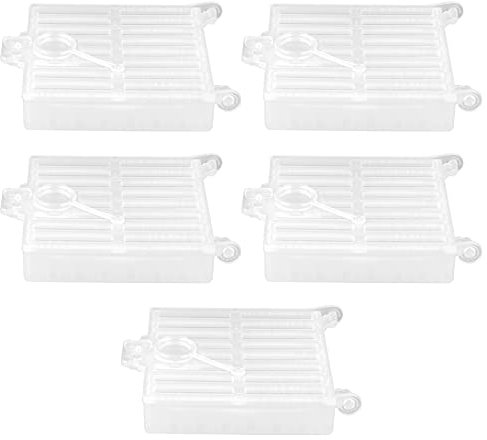 Gatuxe Bienenkönigin Käfig, Kunststoff Bienenkönigin beweglicher Käfig für die Imkerei für Imker