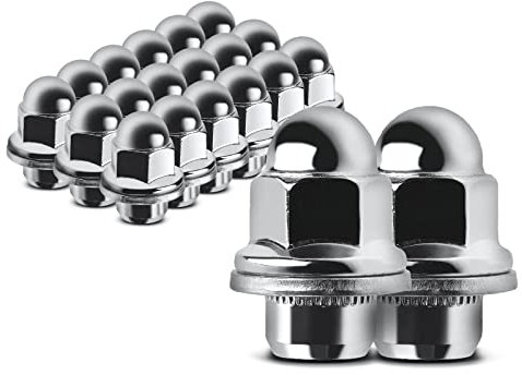 Frankberg 20x Radmutter Kompatibel mit 3000 GT ASX Eclipse Endeavor Galant Grandis L200 Lancer Mirage Outlander Pajero Sigma Space 1983-Heute MR455707