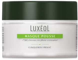 Luxéol – Masque Pousse – Aide à la Pousse des Cheveux* – Apporte Force & Densité* – Cliniquement Prouvé* – 200 ml