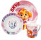 United Labels Paw Patrol Ensemble de petit-déjeuner pour enfant 3 assiettes, bol et tasse en porcelaine