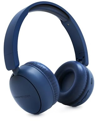 Energy Sistem Radio Color - Auriculares Bluetooth con Radio FM (Plástico 100% Reciclado, Reproductor MP3 y Micro SD Player, Tecnología Bluetooth)