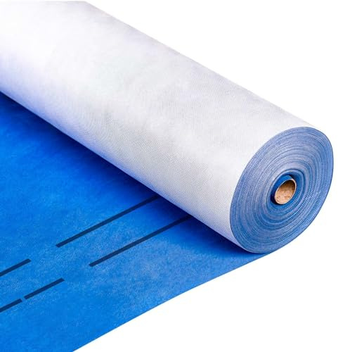 HAUSA Unterspannbahn Dach Titanium HU200 200g/m² 1,5mx50m (75m²) Dachfolie ohne Klebestreifen hochdiffusionsoffene wasserdichte Unterdeckbahn witterungs- alterungsbeständig reißfest Schalungsbahn