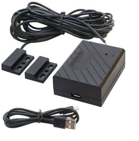 Ouvre-porte de garage intelligent Wifi - Ouvre-porte de garage avec télécommande et commande vocale - Compatible avec la plupart des portes de garage