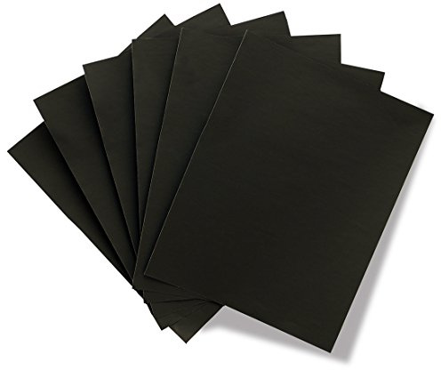 Hygloss Products Black Silhouette Paper – Tracing Portrait Drawing Crafts Paper - 5 x 8 Inch, 250 Sheets