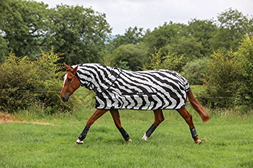 Bucas Flugtäcke Buzz-Off Zebra Full Neck - Zebra - 185 cm