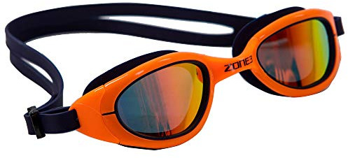 ZONE3 Attack simglasögon, polariserad-marin/neon orange, en storlek