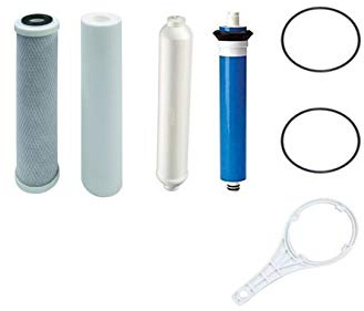 CFS COMPLETE FILTRATION SERVICES EST.2006 Universal 4-Stage Under Sink Reverse Osmosis Replacement Filter Kit