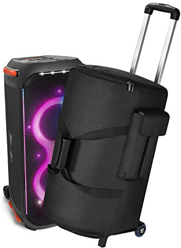 Hzycwgone Trolley Bag Carrying Storage Case for JBL Partybox 110 Portable Party Speaker & for Sony SRS-XP500 Wireless Portable Speaker (Black)