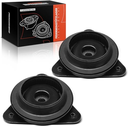 Frankberg 2x Cuscinetti di supporto ammortizzatore Assale anteriore Sinistro Destro Compatibile con Qashqai II J11 J11 M.e.g.a.n.e IV Grandtour/Compatto/Berlina X-Trail KadSì.r Replace# 54320-4CL0B