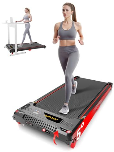 Anylife Laufband, Schreibtisch laufband,Walking Pad mit Steigung,kompakte Laufbänder,Walking Machine,Silent Walking pad,LED-Anzeige,laufband für zuhause 150kg
