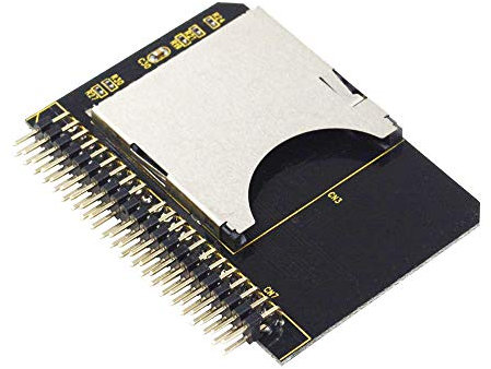 GODSHARK SD Card to 2.5 Inch IDE Adapter, SDHC SDXC MMC Memory Card Converter to Laptop HDD 44 Pin Male PATA Port