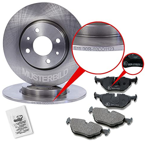 ATEC Germania Set freni asse anteriore incl dischi freno Ø 240 mm ventilati + pastiglie freno anteriori Compatibile con FIAT PANDA (169_), PUNTO (176_) (188_), SEICENTO / 600 (187_), LANCIA Y (840_)