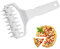 Pizza Dough Docker Roller, Plastic Pizza Pin Puncher Dough Hole Maker, Prevent Blistering Dense Rolling Pin Baking Tool Pizza Needle Roller for Pastry Pie Cookies Pizza Making Accessories