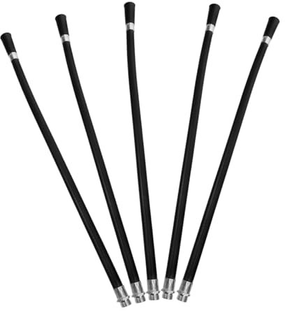 DIYEAH Tubo Flessibile Per Estintori Ugello Ad Alta Pressione Set Da 5 Pezzi Design Portatile Materiali Resistenti Al Per Uso Residenziale e Commerciale