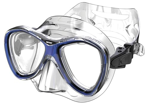 Seac Capri, Maschera Subacquea per Uomo, Donna e bambino, in silicone, Ideale per Snorkeling