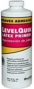 Custom Building Products LevelQuik White Acrylic Primer and Sealer For All Surfaces 1 qt.