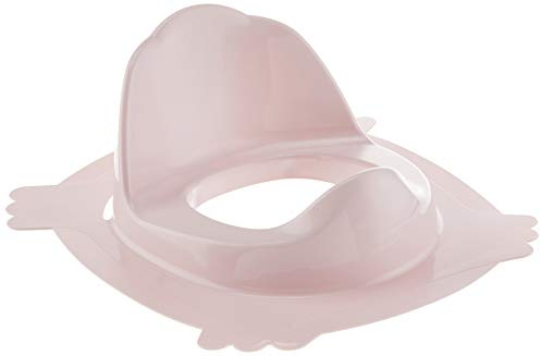 THERMOBABY - Réducteur de toilette LUXE - Hygiène de bébé - Fabriqué en France - Rose Poudré