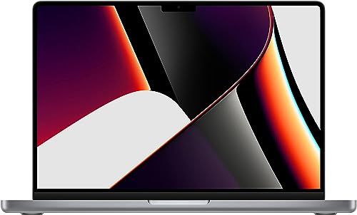 2021 Apple MacBook Pro con Apple M1 Pro Chip (16-pulgadas, 16GB RAM, 512GB de Almacenamiento SSD) (QWERTY English) Gris Espacial (Reacondicionado)