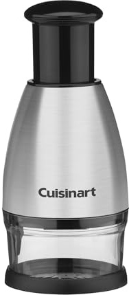 Cuisinart Chopper, Stainless Steel/Black, CTG-00-SCHP, 8.2 x 3.9 x 3.9