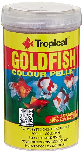 GOLDFISH COLOR 1000ml / 360g - Mangime sotto forma di granuli per tutti i pesci rossi