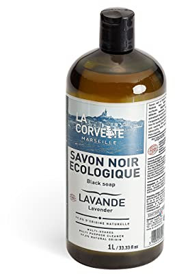 La Corvette Savon Noir Liquide Lavande Ecocert 1 L