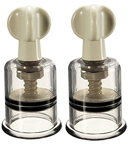 Jytop, tiracapezzolo, per allargare e migliorare i capezzoli, più fermi, più vitali, più larghi, da 5 cm, confezione da 2