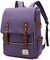 HASAGEI Mochila Unisex de Lona Mochila del Ordenador Portátil Escolar Vuelta al Cole