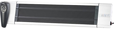 Semptec Urban Survival Technology Schwarzstrahler: IR-Dunkelheizstrahler RA-324, Timer & Fernbedienung, 2.400 Watt, IP55 (Heizung Infrarot, Wärmestrahler, Fernbedienungen)