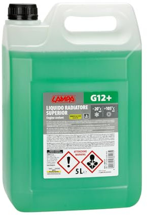 Lampa 38117 Superior-Verde G12+, Liquido antigelo radiatore (-20°C) - 5 L