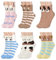 colornival Kuschelsocken Damen Weihnachtssocken 6 Paar Flauschig Warm Socken Wintersocken Kuschelige Bettsocken Schlafsocken Haussocken Thermosocken Weihnachten Geschenk für Frauen Mädchen Jungen