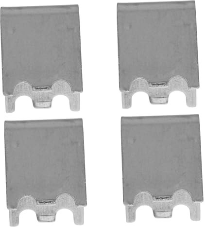 KOMBIUDA 4pezzi Clip Per Ripiano Congelatore in Inossidabile Supporto Per Ripiano Frigorifero Installazione Senza Attrezzi Robusto e Duraturo