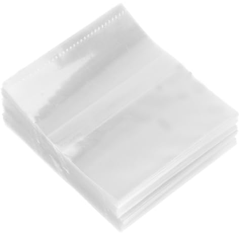 TOVINANNA Film Rétractable PVC 85X85 CM 100 Feuilles Emballage Thermorétractable pour Bouteilles Film D’Emballage Transparent Isolation et Rétraction Rapide pour Scellage Sécurisé