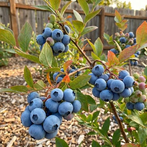 Bedwen Blueberry 'Bluecrop' 9cm Plant – The World’s Favourite Mid-Season Variety for Heavy Crops of Sweet Berries, Patio Pots & Acid Soils