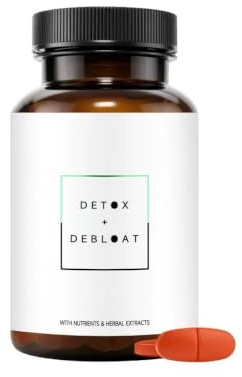 Detox+Debloat, leverhälsa och tarmstöd | Veganskt, glutenfritt, GMO-fritt