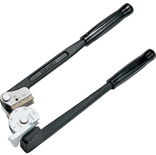 RIDGID 36117 403 Instrument Bender, 3/16-inch Tube Bender for Bends Up to 180 Degrees, Pipe Bender,Black/Silver,Small