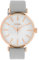 Oozoo Damenuhr mit Perlmutt Zifferblatt und Lederband 40 MM Rose/Perlmutt/Hellgrau C10143