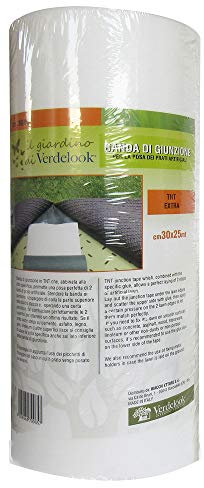 Césped artificial VERDELOOK TNT banda de unión H30x25m