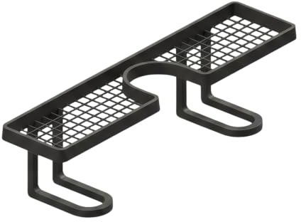 Zxfdsfdbnm Étagère de pour Robinet en ABS, sans perçage requis pour la Salle de Bain, Organisateur de comptoir de Cuisine avec Option Double Couleur, Organisateur d ' évier de Salle de Bain