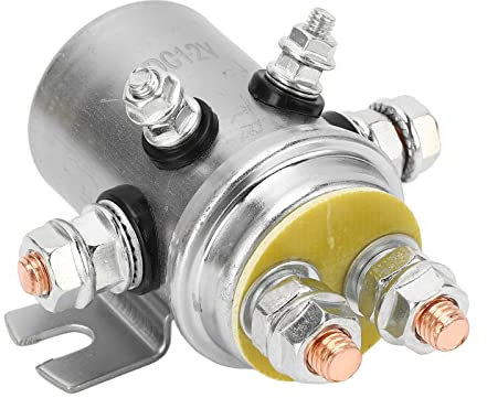 Relé de Cabrestante Eléctrico 600A, relé de Arranque a Prueba de Agua DC 12V, Kit Remoto Eléctrico, Cabrestante, relé ATV, Accesorios de Cabrestante de Remolque