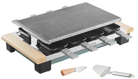 Raclette Pierre EElegance con accesorios, Madera clara