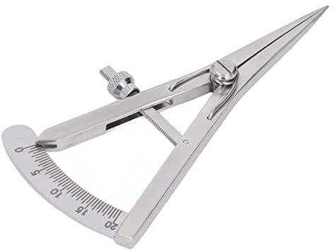 Indicatore di Marcatura in Acciaio Inossidabile, Righello Rotante per Lavorazione del Legno, Dispositivo di Misurazione del Cursore con Dimensioni Interne Ed Esterne, Distanza tra 2 Punti, Strumento