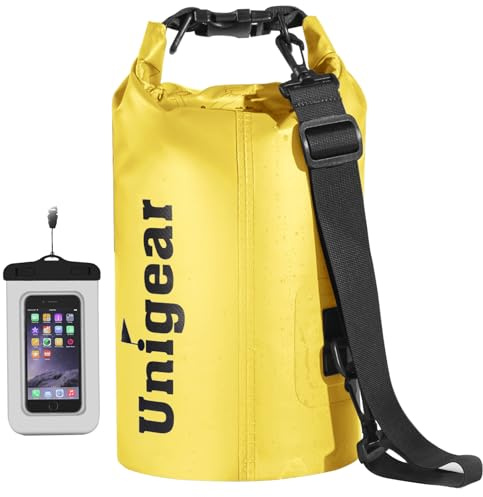 Unigear Bolsa Impermeable de 2 L/5 L/10 L/20 L/30 L/40 L, Mochila Estanca