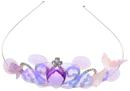 DONFAMDS Diadema De De Natación Accesorio Para Niñas Diseño Marino Cómodo Para Eventos Infantiles