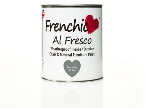 Steaming Green - Frenchic Al Fresco Weatherproof Inside & Outside Chalk Paint - 750ml