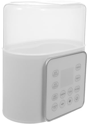 CORHAD Chauffe-biberon Électrique Double Multifonction Chauffe-lait Rapide et Constant pour Biberons Maintien Température pour Lait Maternel et Préparations Infantiles Adapté Voyage Eu