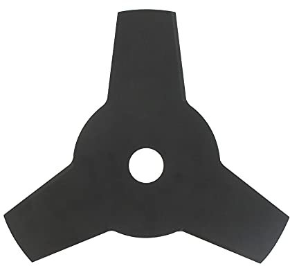 GREENSTAR - Cuchilla de 3 dientes, adaptable para desbrozadora, corte de 230 mm, diámetro de 25,4 mm y grosor de 1,4 mm,