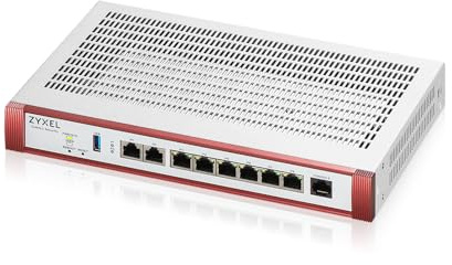 Zyxel USGFLEX200H ZyWALL High Speed Cyber Security Firewall | 1-Year UTM Security Pack | 2x Multi-Gig 2.5G | VPN | Business Class | Up to 100 Users | Nebula Cloud Option