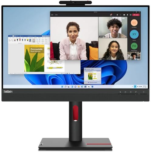 Lenovo ThinkCentre Tiny-in-One 24 Class Webcam LED Touchscreen Monitor - 16:9-4 ms,Full HD 1920x1080