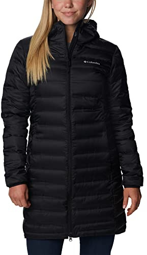 Columbia Chaqueta Larga de Plumón con Capucha para Mujer, Lake 22 II
