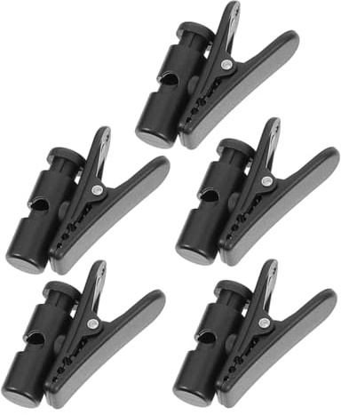 Veemoon 5piezas Clip De Fijación De Auriculares Organizador De Cable Accesorio para Micrófono Resistente Práctico para Exterior Interior